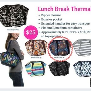 31 bags lunch break thermal